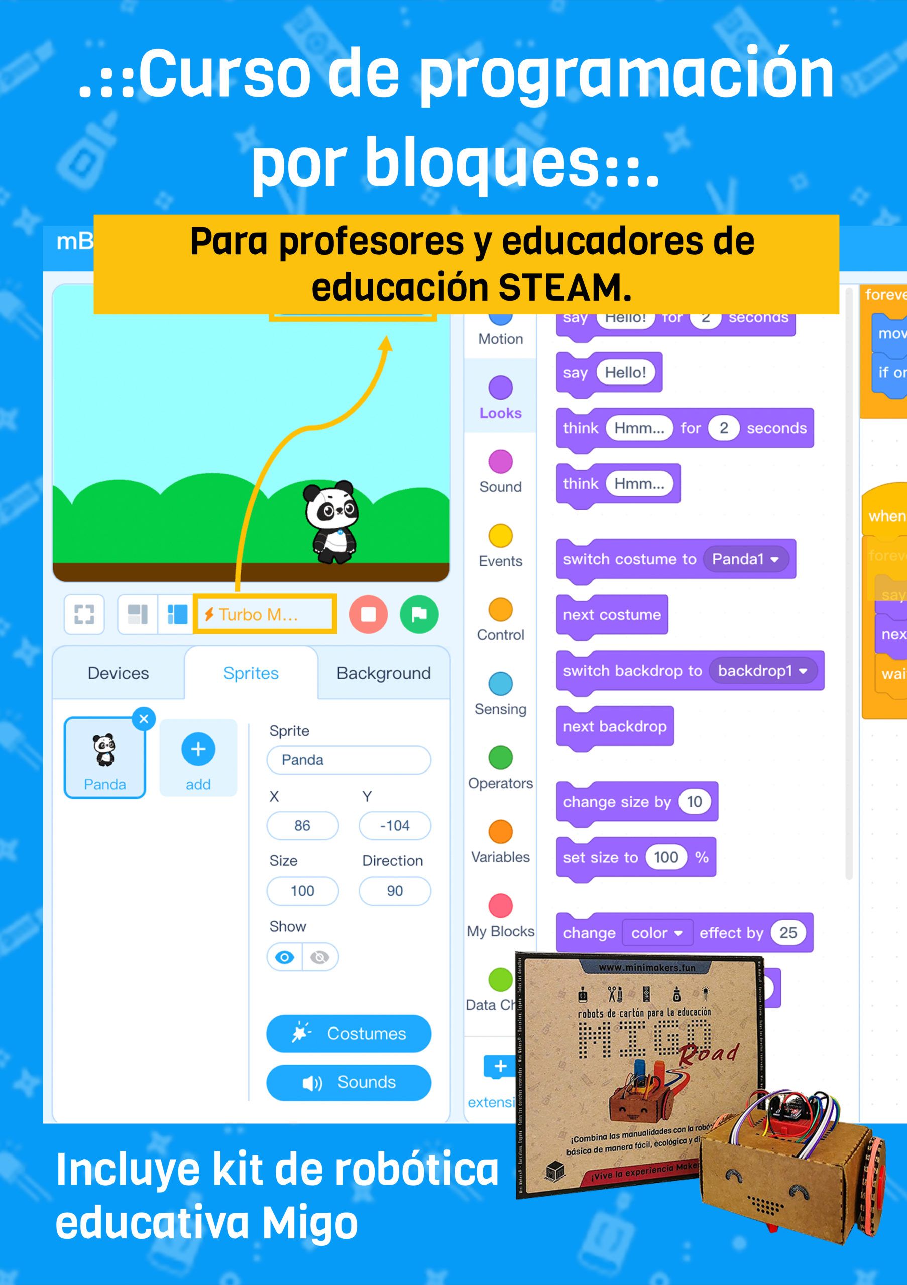Curso de Mblock para educadores Curso de Mblock para educadores